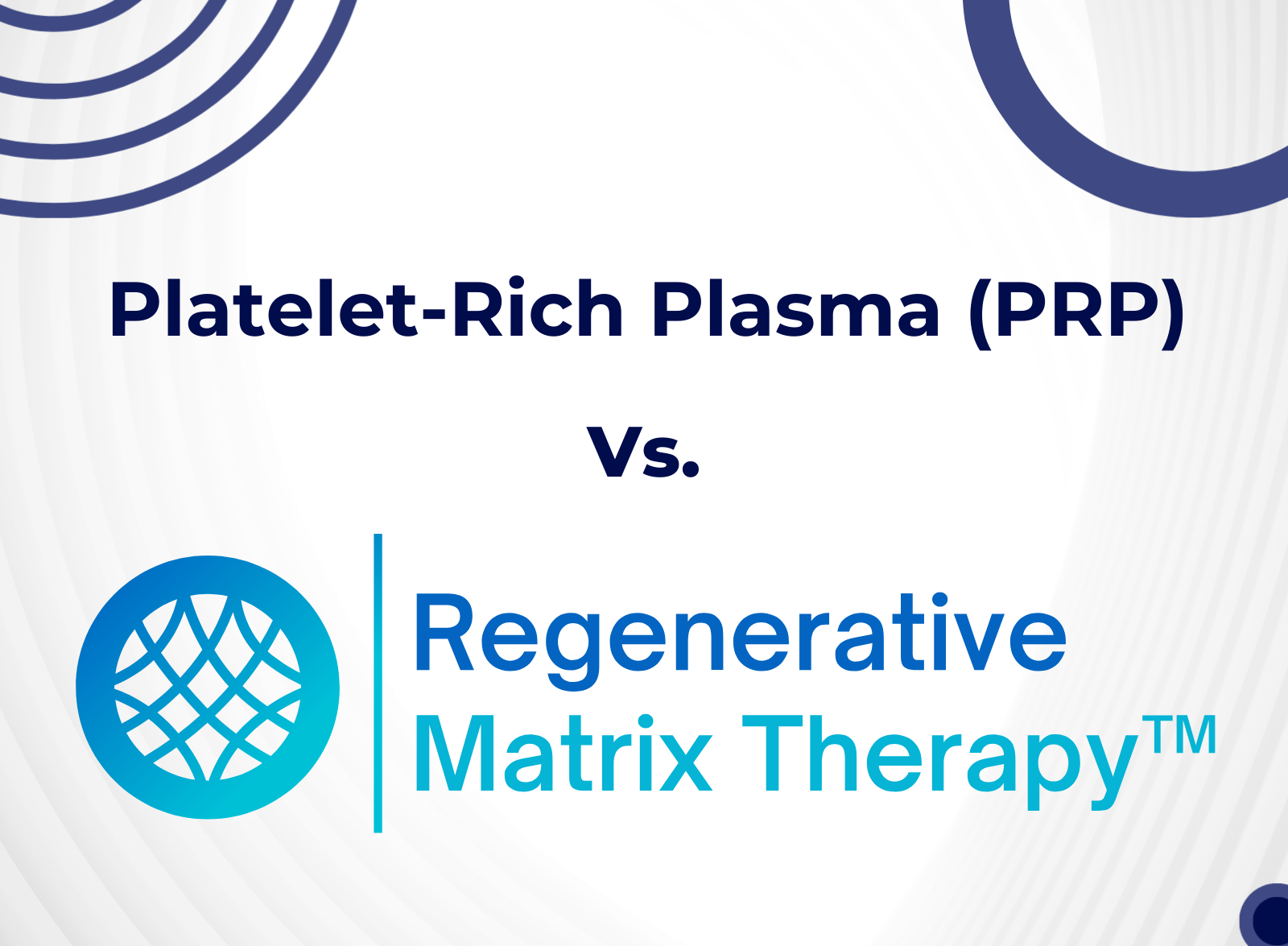 PRP vs Regenerative Matrix Therapy