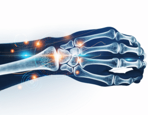 Illustration of Wrist osteoarthritis (OA)